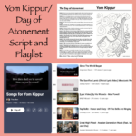 Yom Kippur/Day of Atonement Script and Playlist